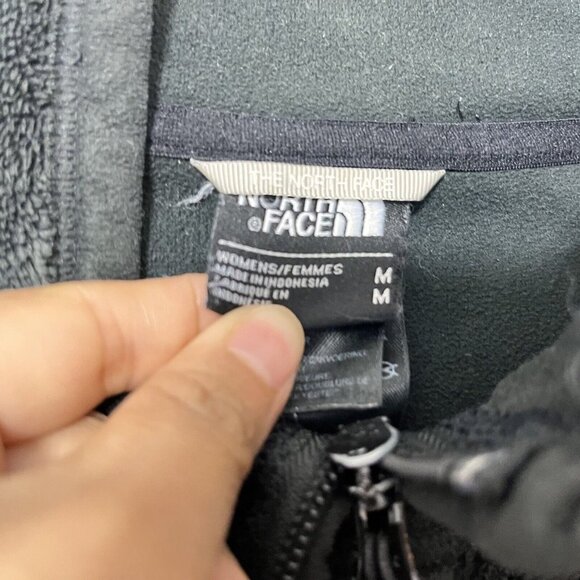 The North Face Black Zip Up Fleece Jacket M - Picture 7 of 10